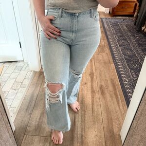Vervet 90s Flare Distressed Women's Jeans